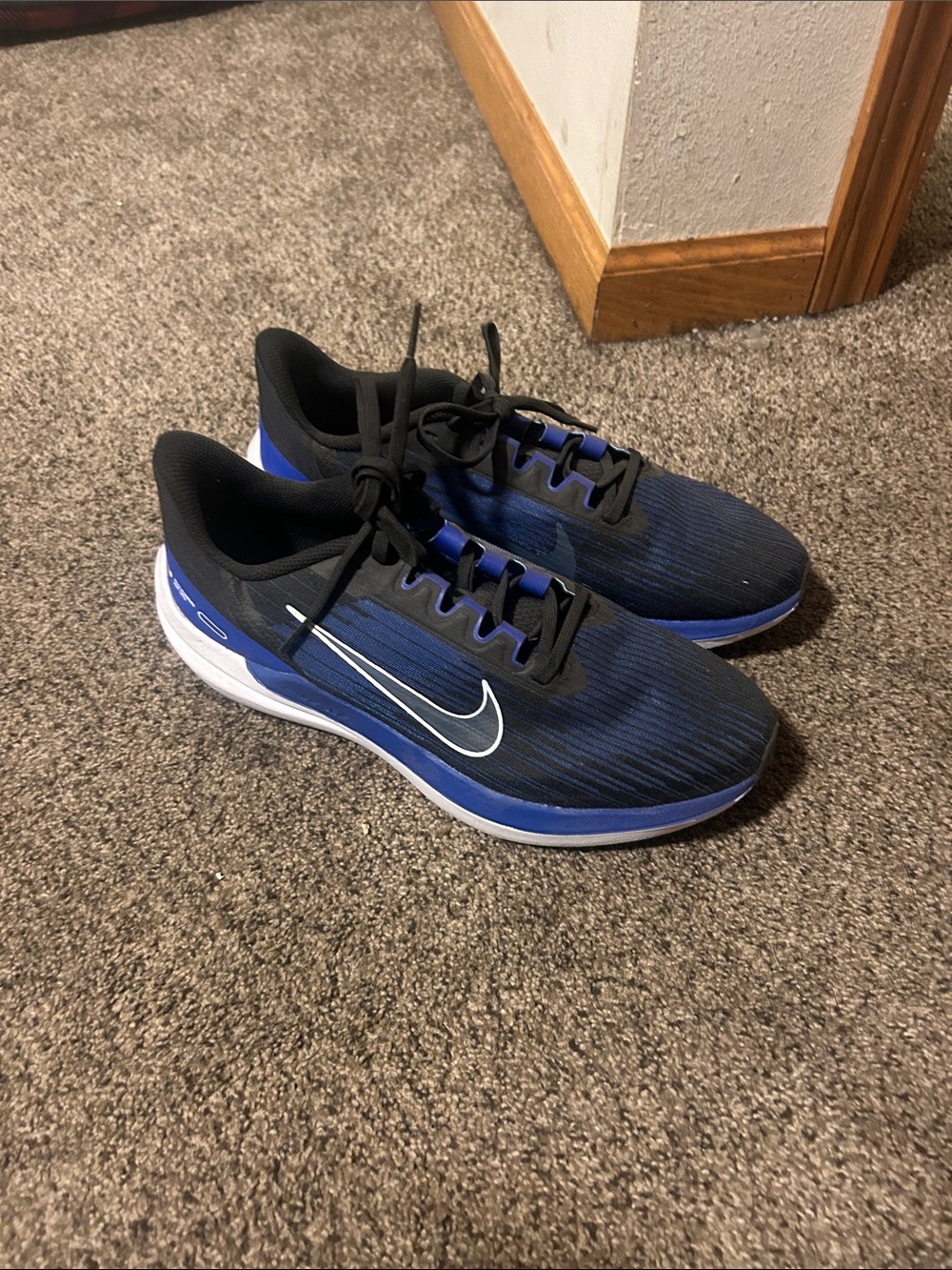 Nike Men's Athletic Running Shoes - Black & Blue